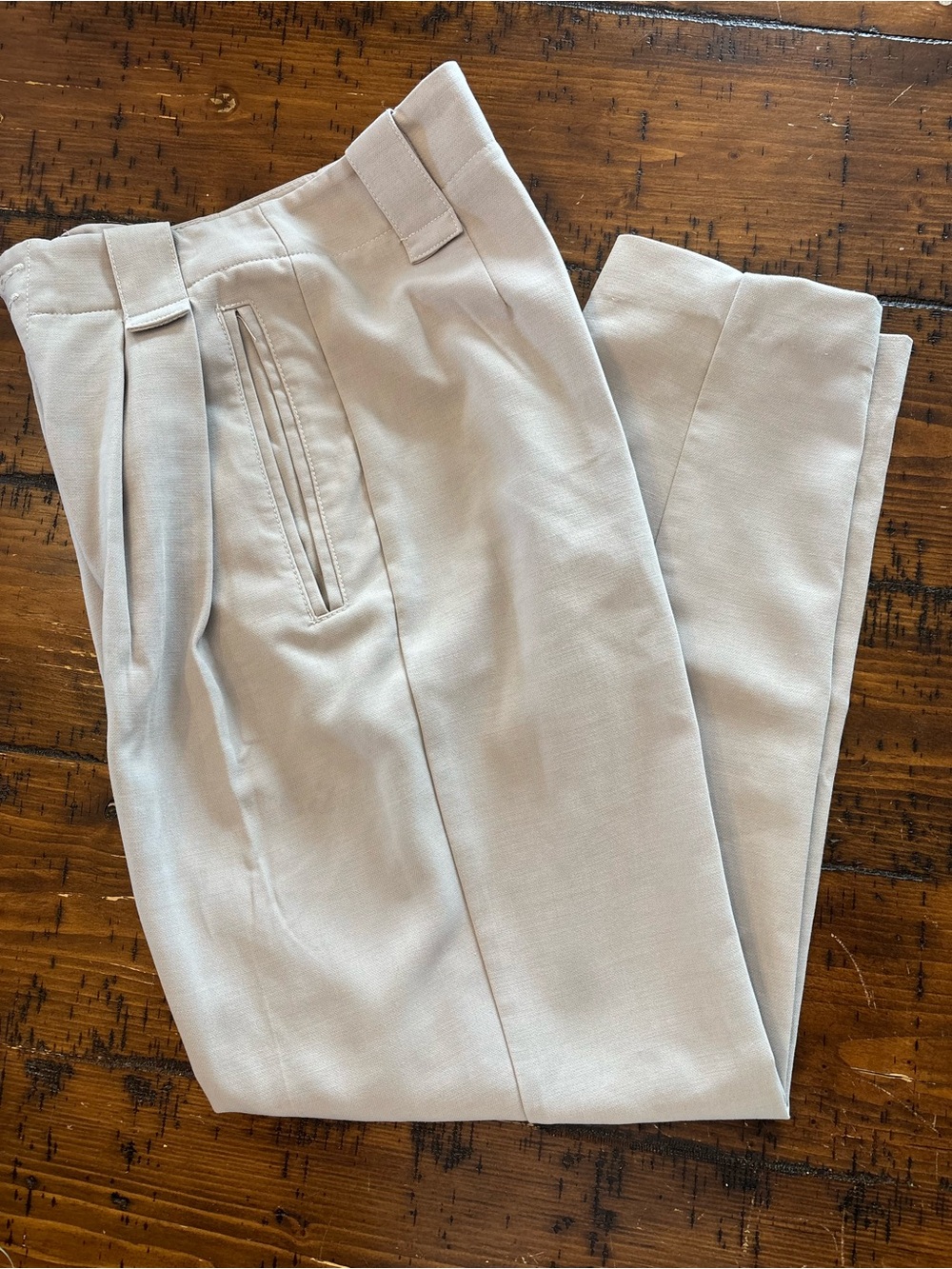 Mango Women's Tailored Pleated Pants in Light Beige